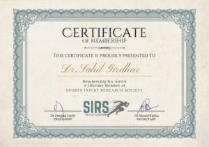 DR SAHIL GIRDAR CERTIFICATE 6
