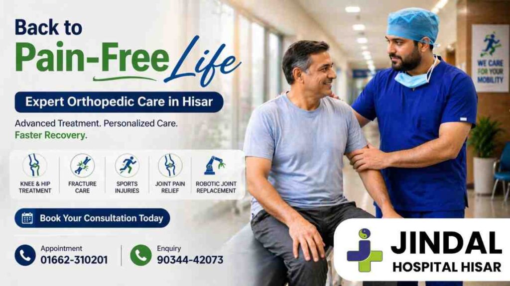 Best orthopedic hospital in Hisar – Jindal Hospital