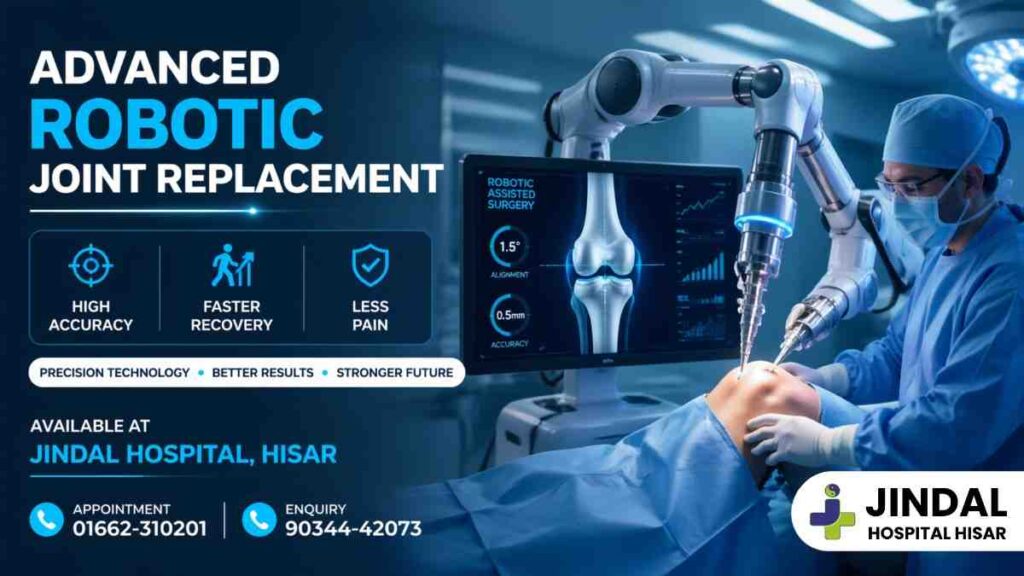 Robotic joint replacement surgery in Hisar
