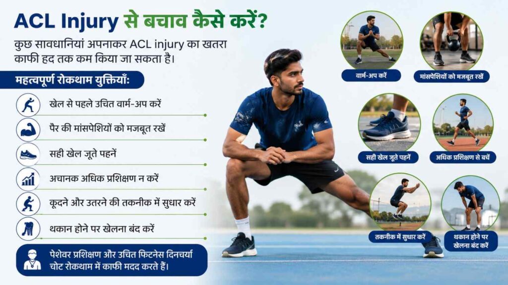 ACL Injury से बचाव कैसे करें