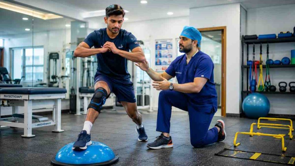 Recovery & Physiotherapy (ACL Ligament Injury)