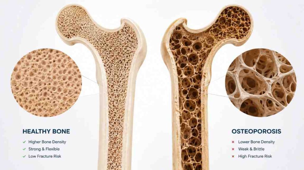 Osteoporosis bone disease