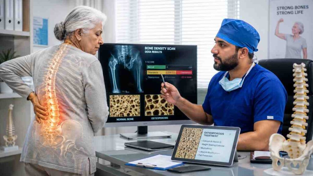 Osteoporosis symptoms and treatment