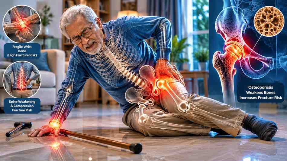 Weak bones and fracture risk